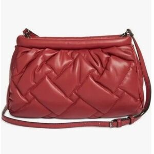 Kurt Geiger soft clutch leather